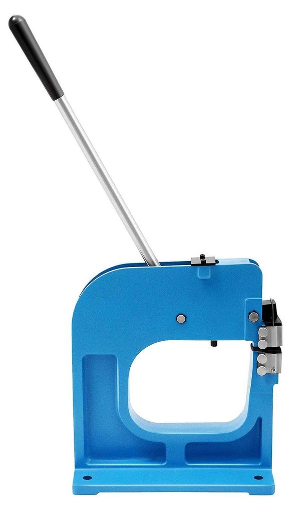 Blechschrumpfer - Handformer - 208 mm Ausladung - Für 1,5 mm Blech - Stahlkonstruktion - - Glow Blue