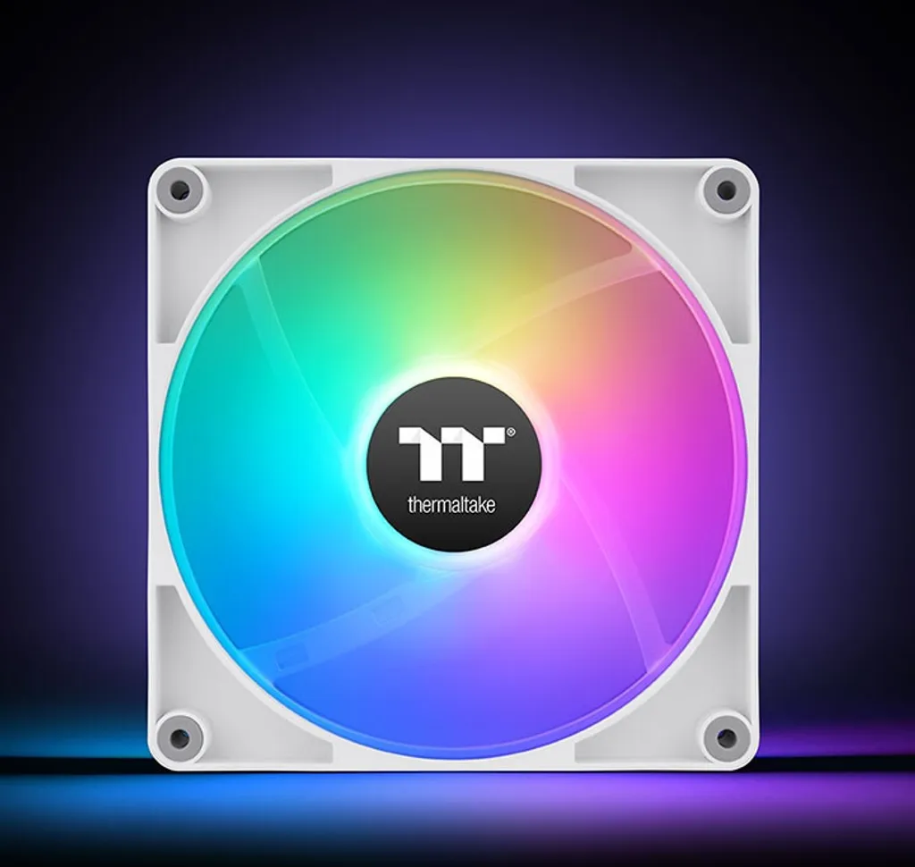 Thermaltake CT120 Reverse ARGB Sync White Pack da 2 - Ventilatore 120mm - 7