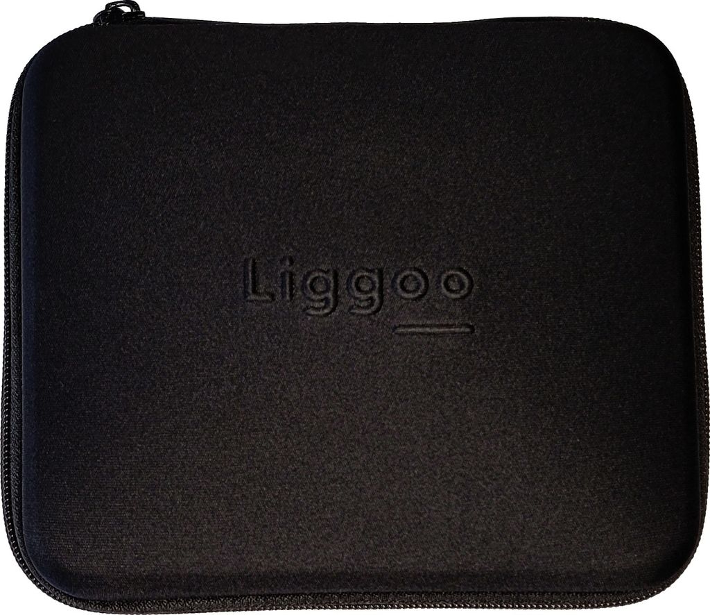 Schutztasche Hardcase Hartschalenetui Schutzcase Netz 180x150x60 mm Schwarz (XL)