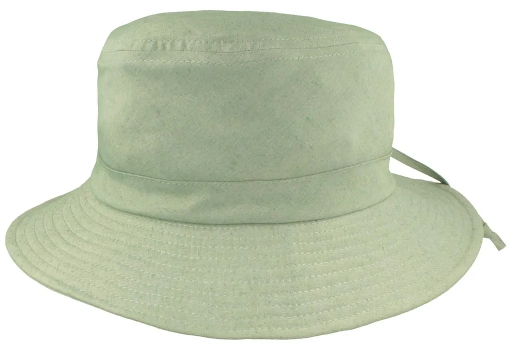Chapeau de soleil femme vert Arielle Mayser anti-UV 80 pour l'été M