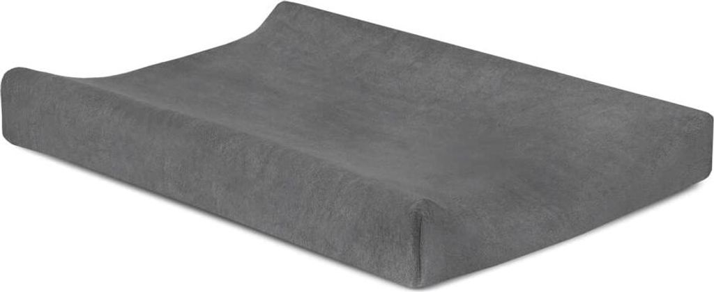 Jollein 550-503-00094 Wickelunterlage Frottee 50x70cm sturmgrau, grau, 275 g Storm Grey Terry
