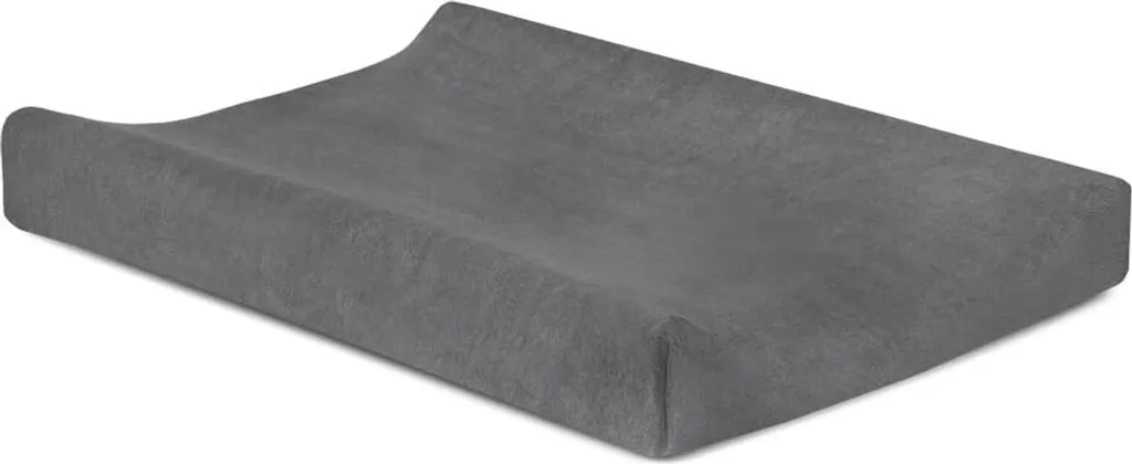Drap housse pour matelas à langer en éponge absorbante coloris gris