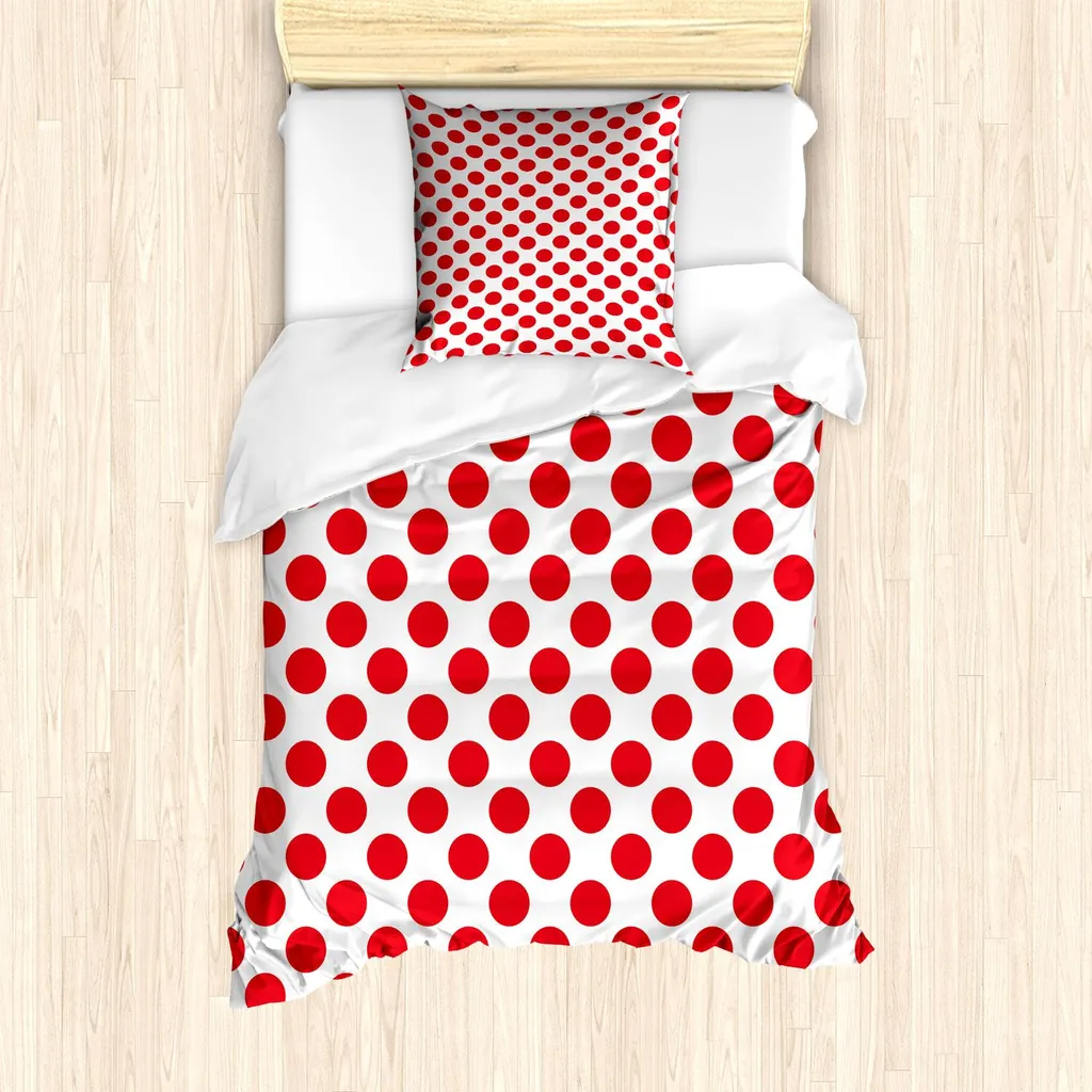 Vibrazioni Vintage: Copripiumino ABAKUHAUS Geometrico Pois 135x200