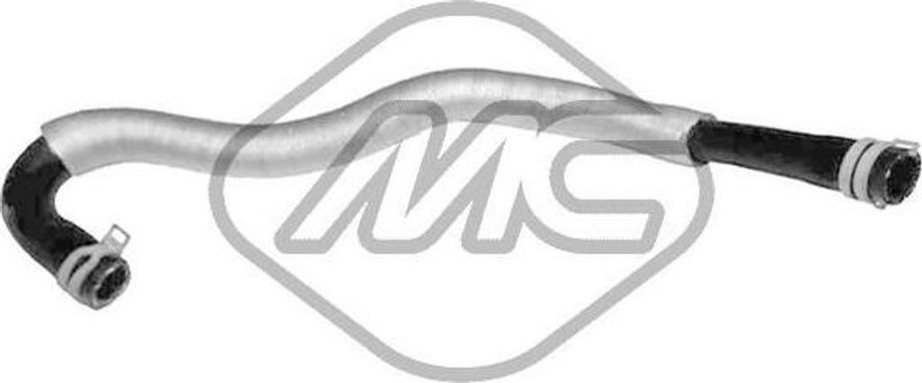 Metalcaucho 99244 Kühlerschlauch OE 2T1418K497BC kompatibel mit Tourneo, Transit