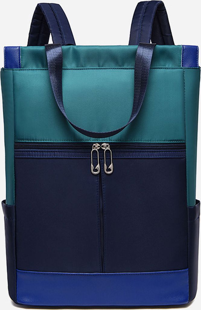 MODFU Damen wandelbarer Tote Daypack Laptop Rucksack Wide Top Open Work Rucksack Reise Casual Rucksack mit USB-Ladeanschluss, passend für 15,6 Zol...