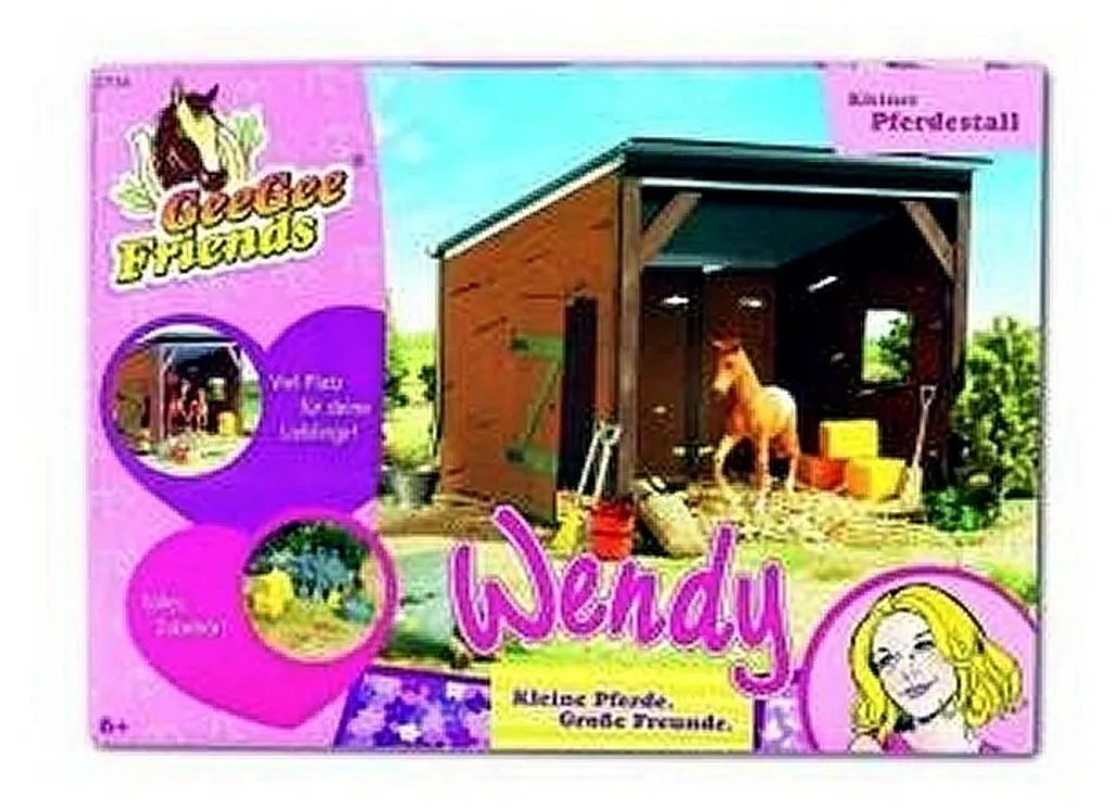 Écurie de Jouet Wendy Revell GeeGee Friends - Centre Équestre Miniature