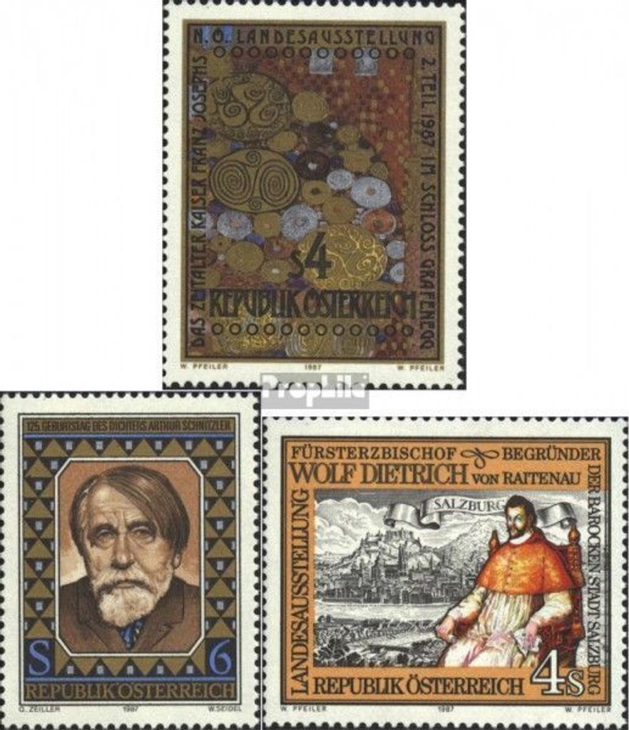 Briefmarken Österreich 1987 Mi 1882,1883,1884 (kompl.Ausg.) postfrisch Sondermarken