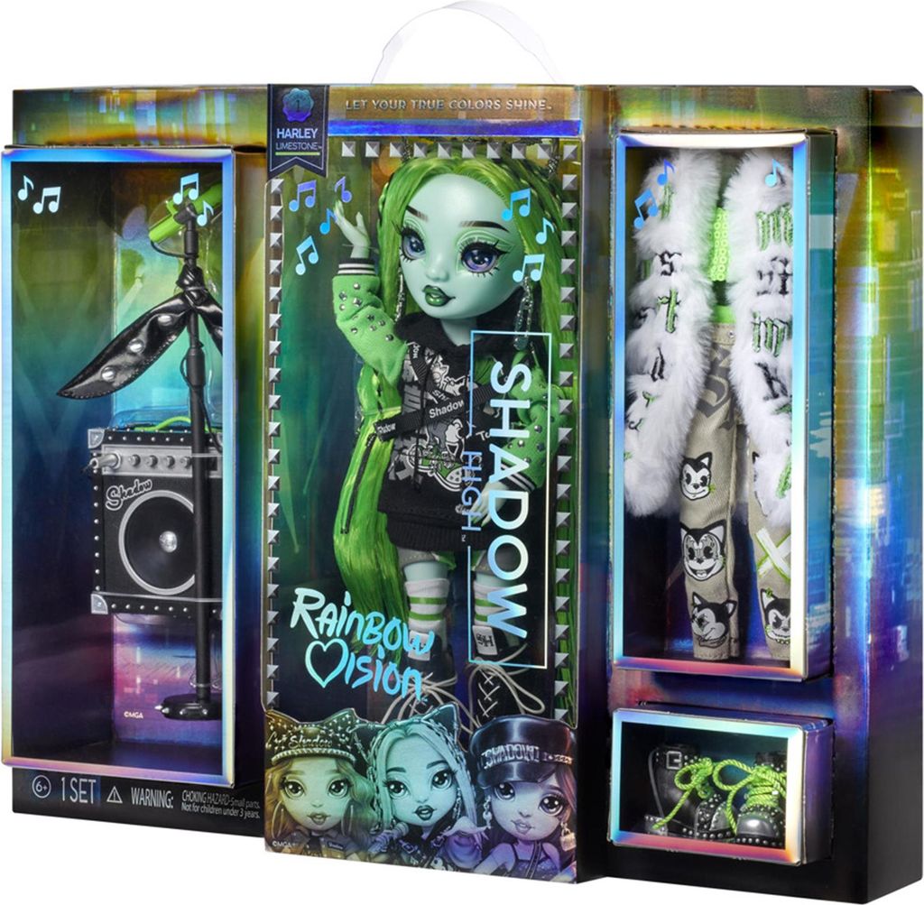 Rainbow High Tentpole TS Doll- GN, Modepuppe, Weiblich, 6 Jahr(e), Junge/Mädchen, 280 mm, Mehrfarbig
