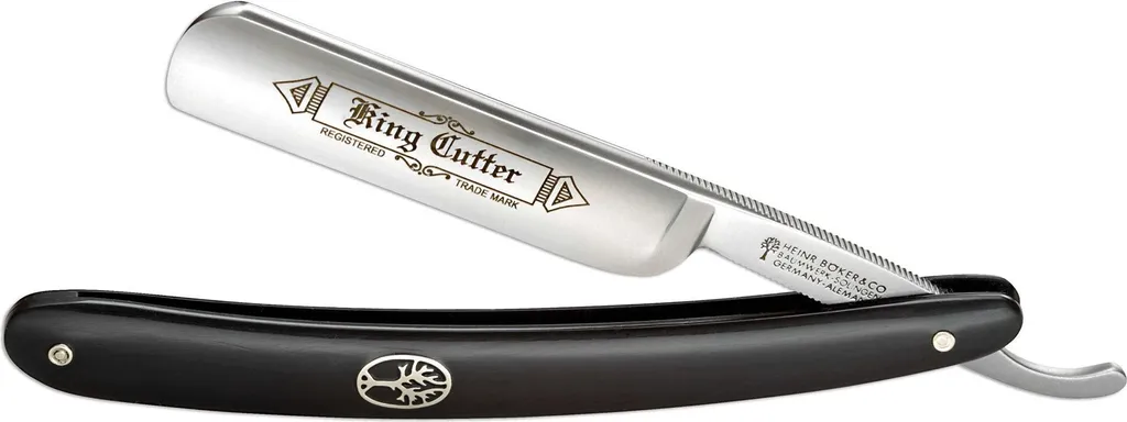 Rasoir pour Rasage Traditionnel King Cutter Black 5/8 Böker 100g