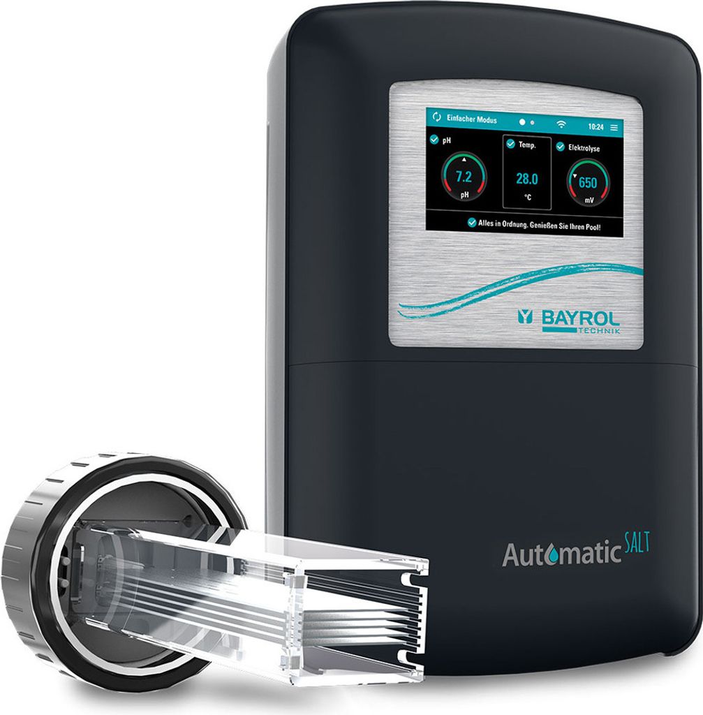 BAYROL Automatic SALT AS5 inkl. pH- u. Redox Messung bis 80 Produktbild 3