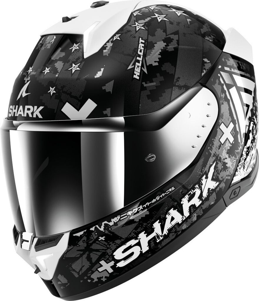 Shark Skwal i3 Hellcat Helm, schwarz/grau, XL (61/62)