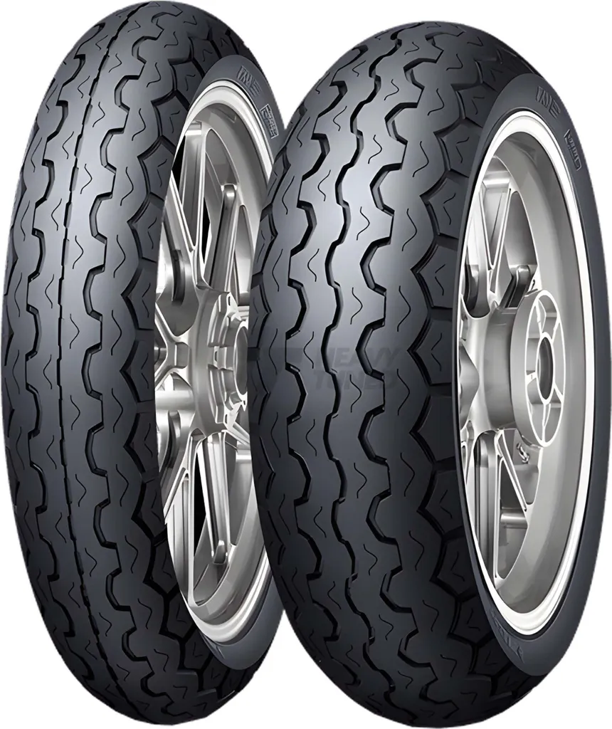 Pneu Dunlop TT100 GP J 100/90-19 57H TT Avant pour Motos Classiques