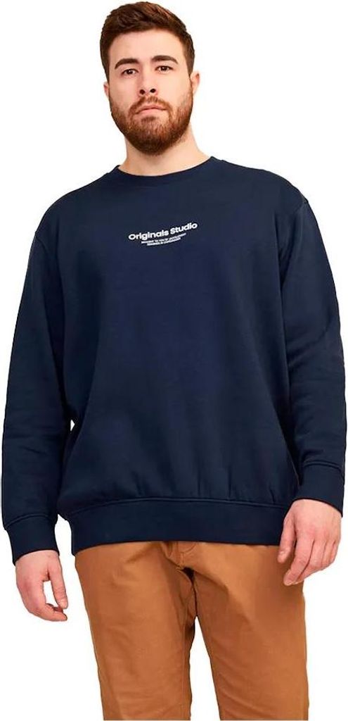 Jack & Jones Vesterbro Plus Size Sweatshirt Blau 5XL Herren Blau 5XL