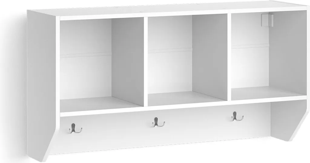 Meuble de rangement blanc pour chambre d'enfant Vicco Luigi 107 cm