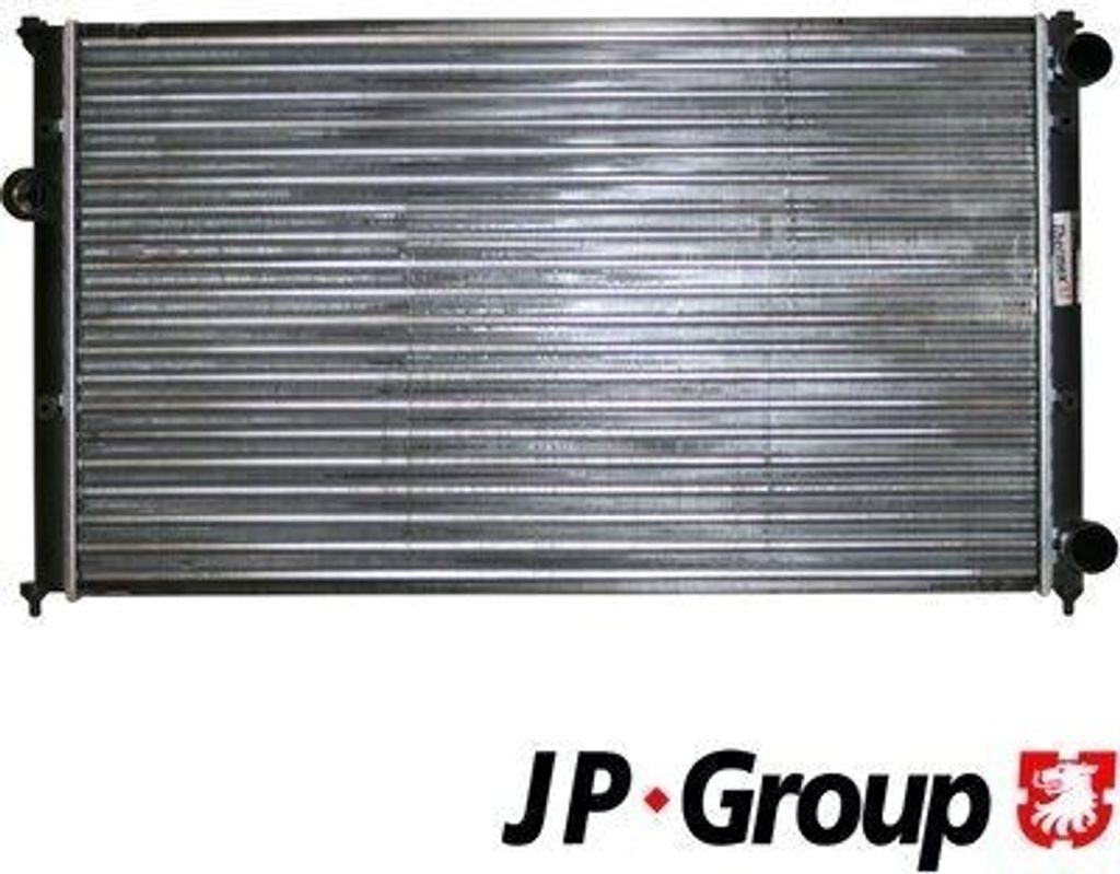 JP GROUP 1114203700 Kühler Wasserkühler Motorkühler für VW Caddy II Kastenwagen (9K9A) Polo Classic (6V2) Polo Variant (6V5) Caddy II Kombi (9K9B)