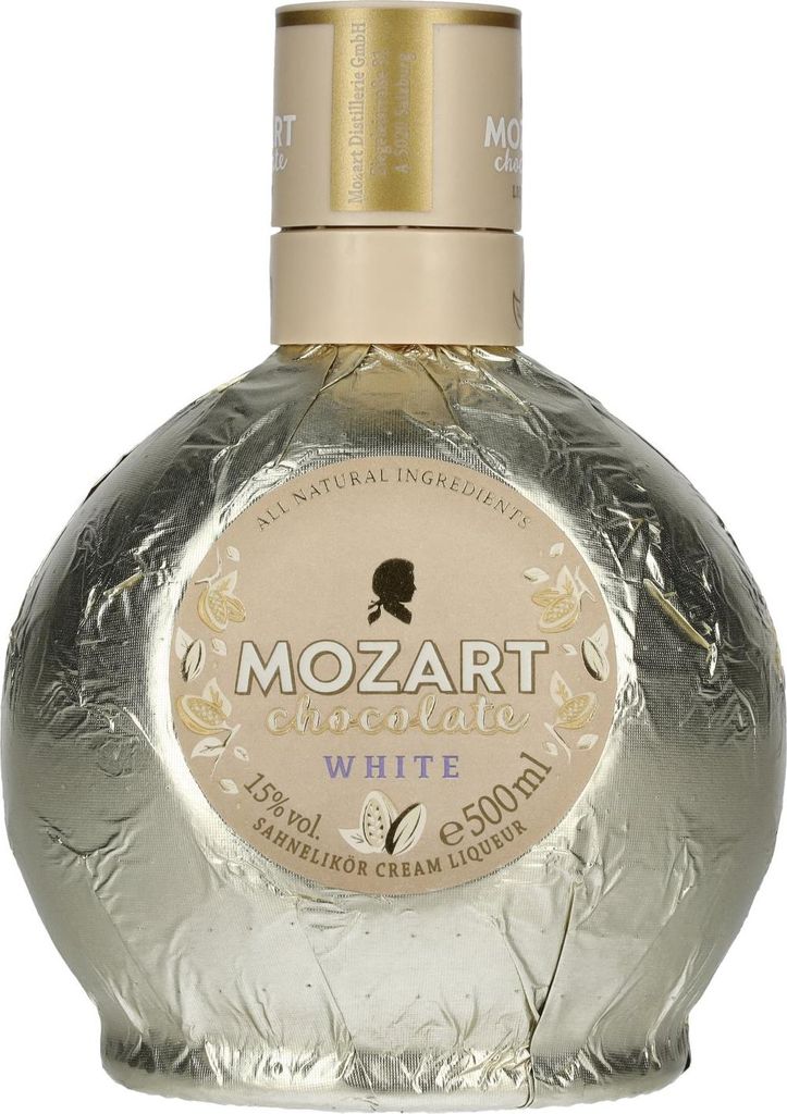 Mozart Chocolate White Sahnelikör 15% Vol. 0,5l Image du produit 