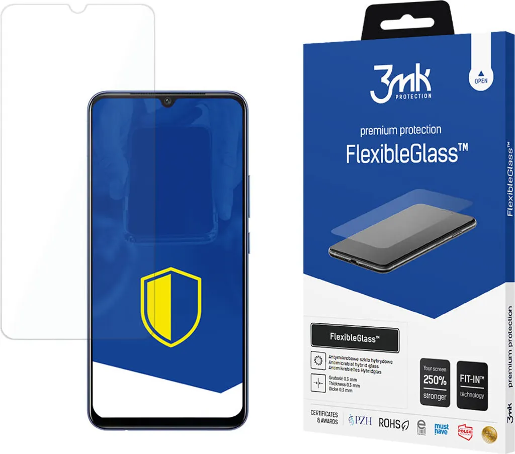 Protezione Invisibile 3Mk FlexibleGlass per Smartphone Vivo Y73 2021