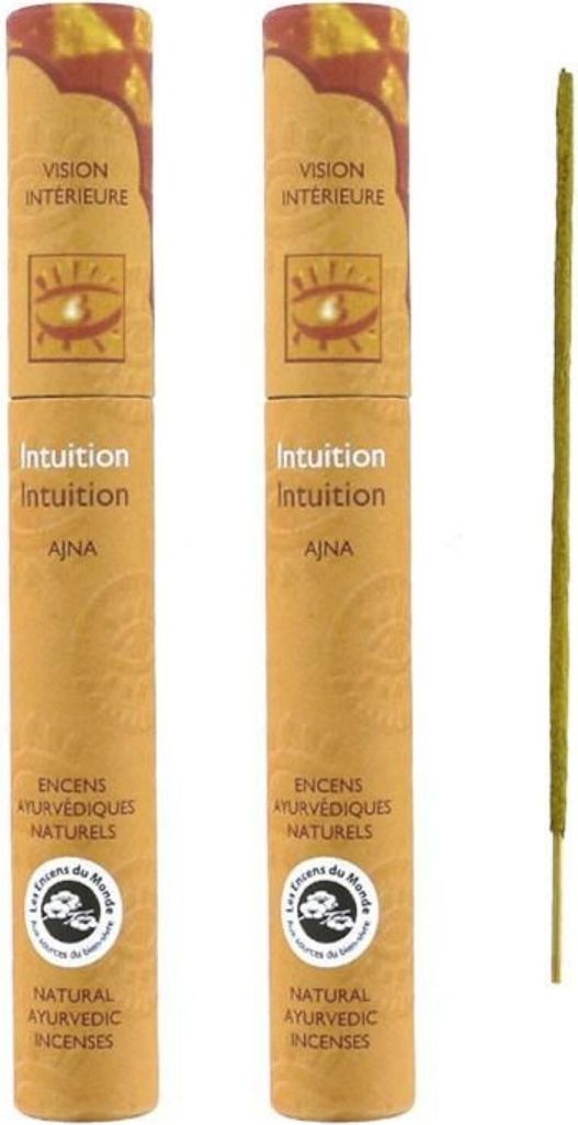 32 natürliche ayurvedische Räucherstäbchen - Intuition