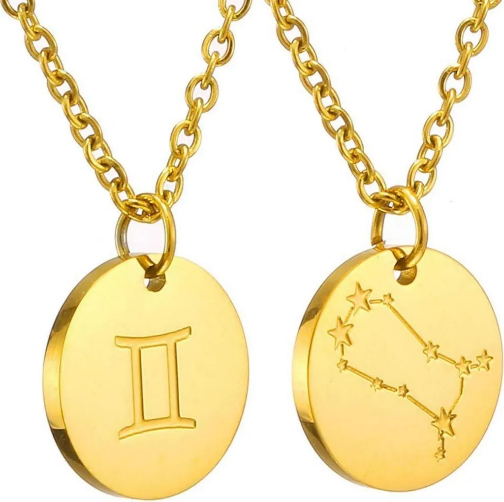 Collana Gemelli Oro AFSTALR: L'Energia delle Stelle al Collo