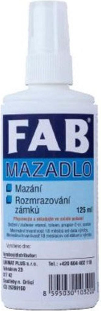 Mazivo na zámky FAB, 115 ml Obrázok produktu 