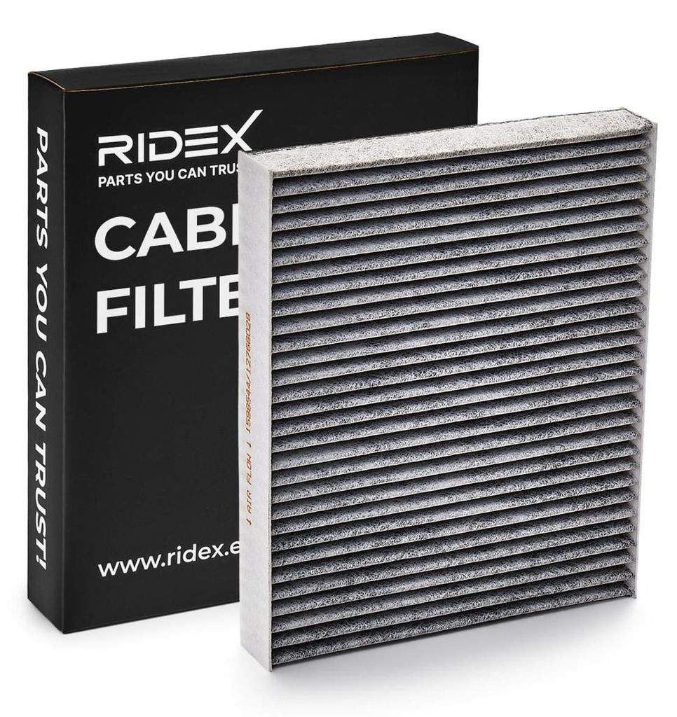 RIDEX 424I0441 Aktivkohle Innenraumfilter Pollenfilter für Produktbild 