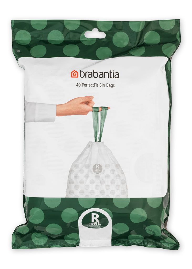 Tašky na koše Brabantia PerfectFit Bo 1005589, Veľkosť R, Obrázok produktu 