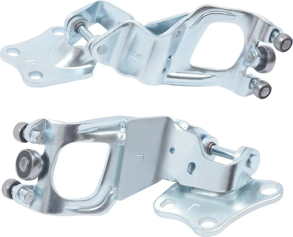 Charnière de porte coulissante durable en acier argent 2004-2010