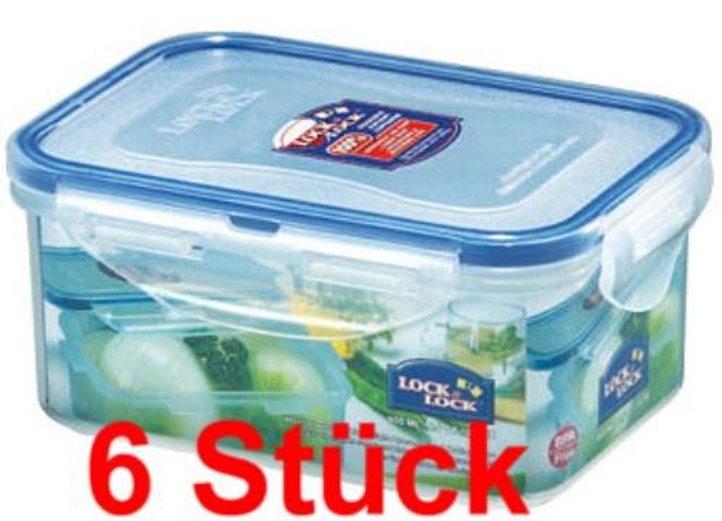 Lock & Lock prostokątne pudełko samoprzylepne 600ml Zdjęcie produktu 