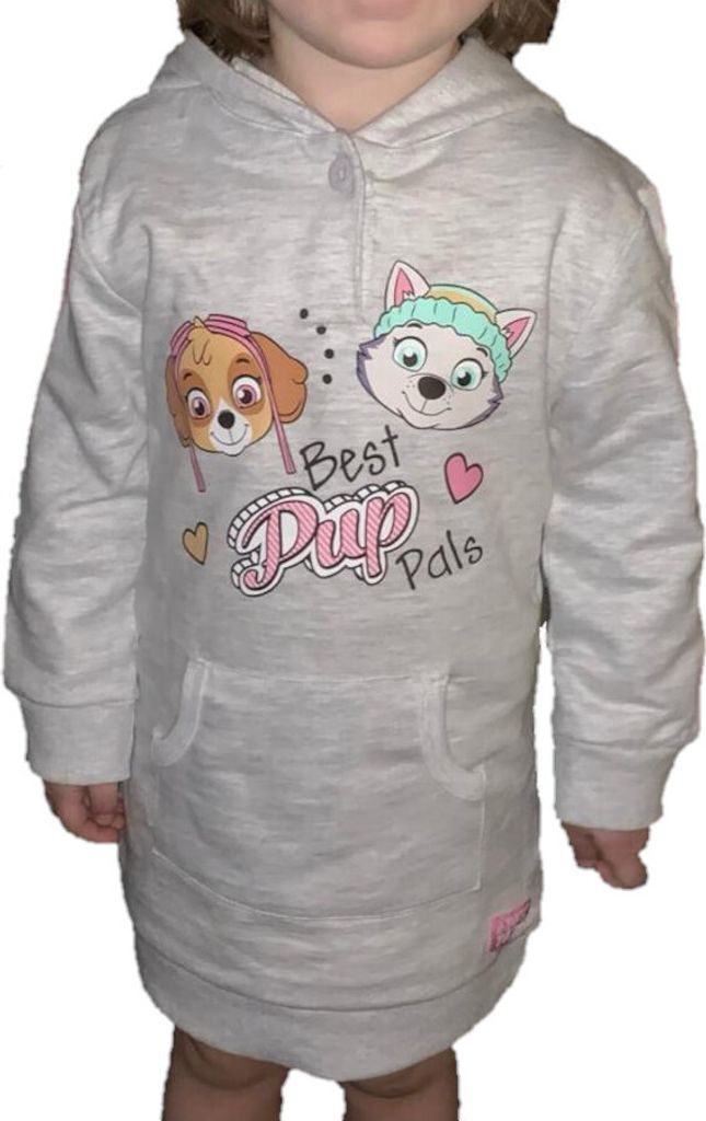 PAW Patrol Long-Hoodie Skye & Everest "Best Pub Pals" | Grau, 62