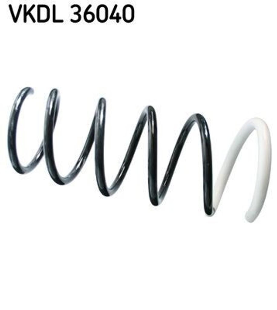 SKF Fahrwerksfeder Hinten für RENAULT Duster (HS) VKDL 36040