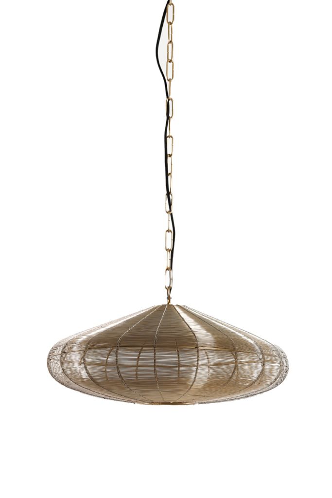 Light & Living - Hängelampe BAHOTO - Ø51x20cm - Gold