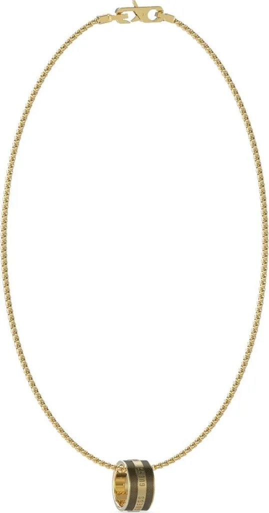 Collier en Acier Doré Guess pour Femme - Bijou Élégant JUMN03208J