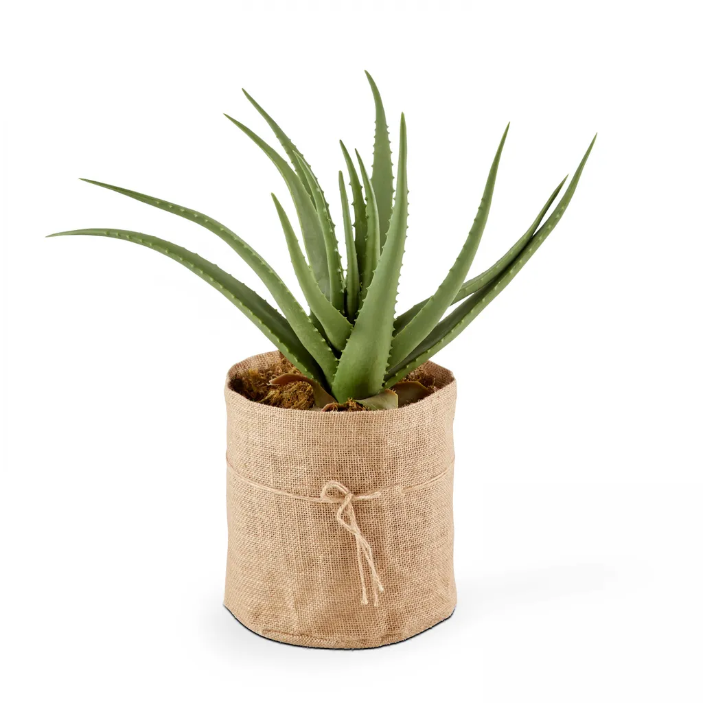 Plante artificielle PVC vert Oviala Oïko aspect naturel longue durée