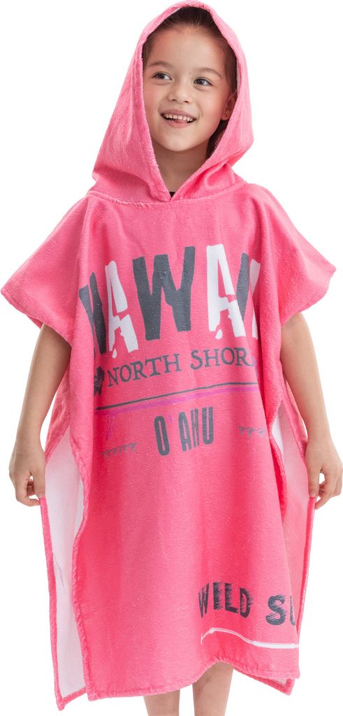 HOMELEVEL Surf und Badeponcho für Kinder - Poncho Handtuch - Badeponcho - Bademantel für Kinder von 4-7 Jahren - Kinder Handtücher