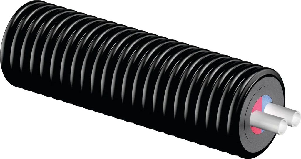 UPONOR Ecoflex Varia Twin, 2x40x3,7/140, Bund mit 1m, 1 Produktbild 
