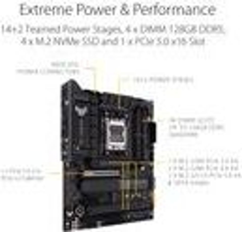 ASUS TUF GAMING X670E-PLUS WIFI AMD X670 Sockel AM5 ATX Produktbild 17