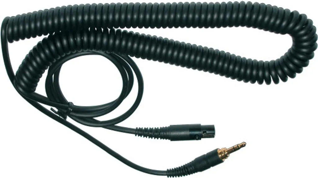 Câble de Casque Spiralé AKG EK 500S Noir Haute Qualité pour Studio