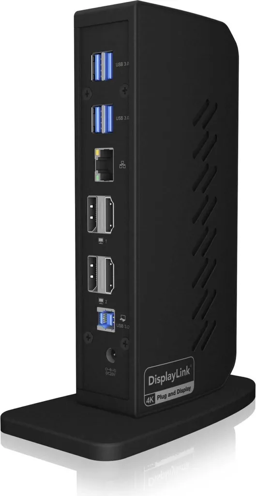 Station d'accueil ICY BOX IB-DK2252AC DisplayLink double écran USB-C