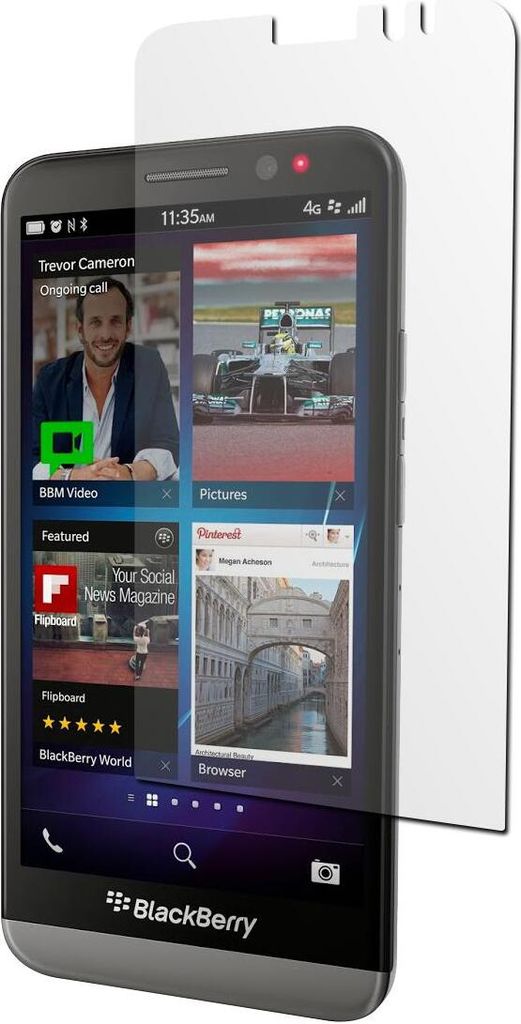 2er-Pack PhoneNatic Displayschutzfolien klar kompatibel mit BlackBerry Z30