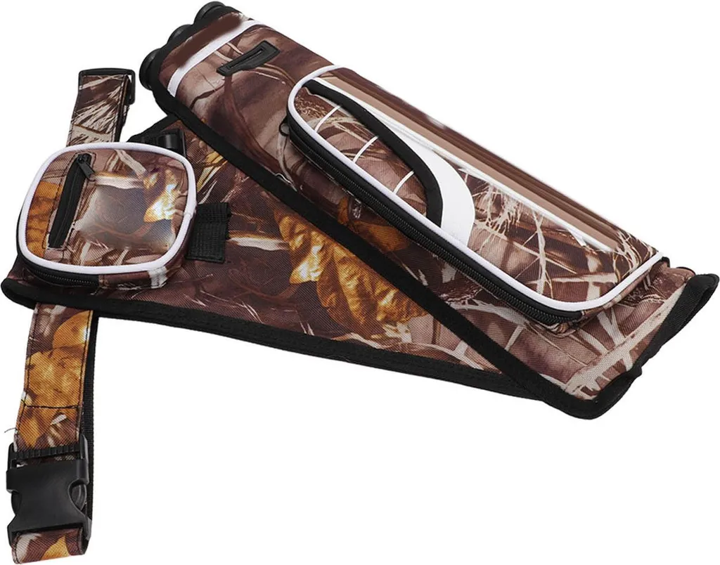 Sac d'archerie à mémoire de forme multidirectionnelle et design chasse