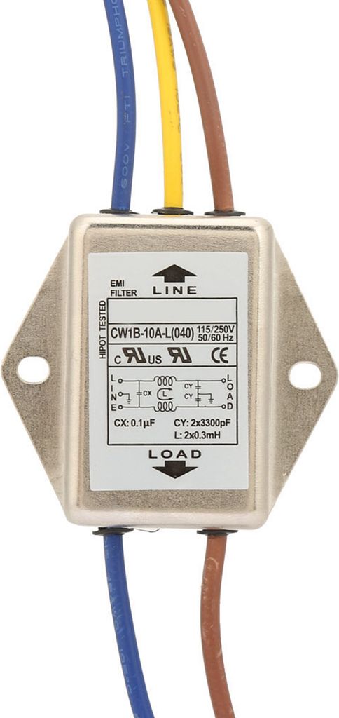 CW1B?10A L(040)Single Phase Filter EMI Power Filter 125/250v