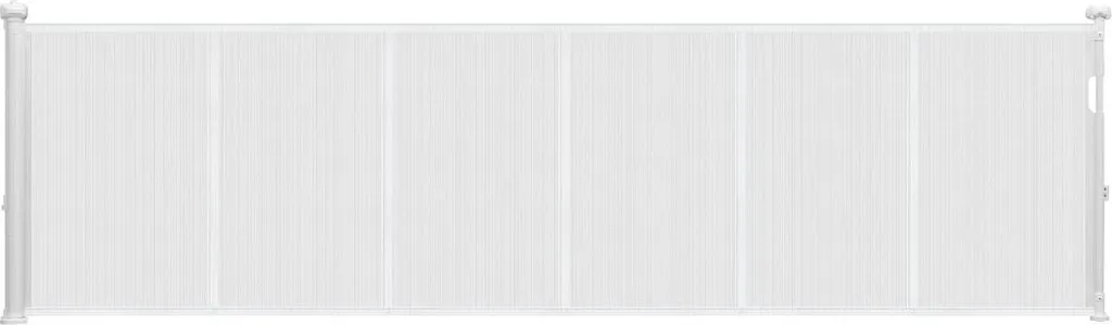 Cancelletto Invisibile Bianco 2800mm | Design Retrattile Minimal