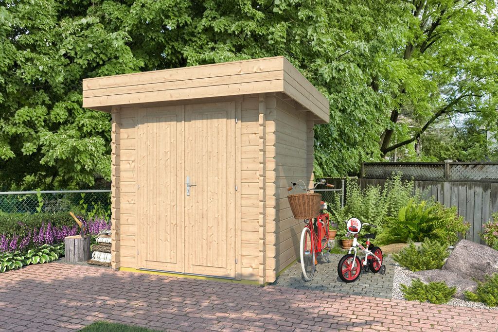 Fjordholz Gartenhaus Modell Rob 28 A