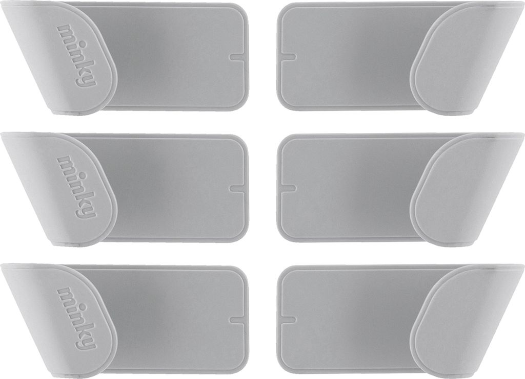MINKY support de couvercle de casserole gris set de 3 Image du produit 