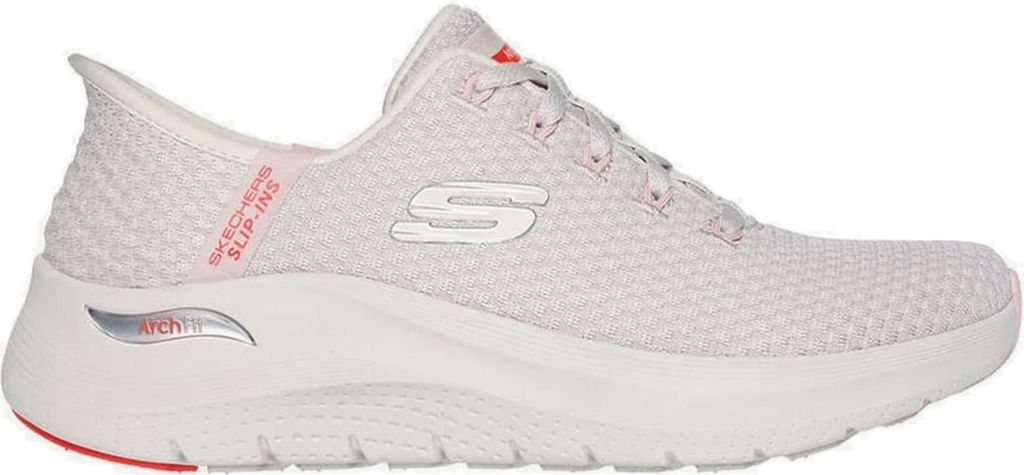 Skechers Sportliche Slipper Damen 736B6563686572735F313530333232 Beige 39 EU