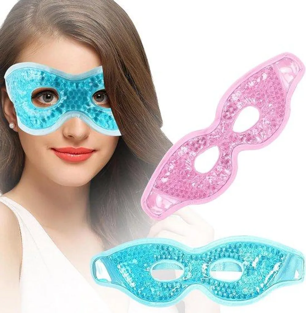 Masque Gel Occulaire Apaisant pour Yeux Fatigués et Maux de Tête