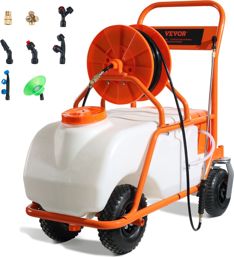 VEVOR Rad-Gazon-Sprühgerät, einstellbar von 0 bis 90 PSI, Produktbild 