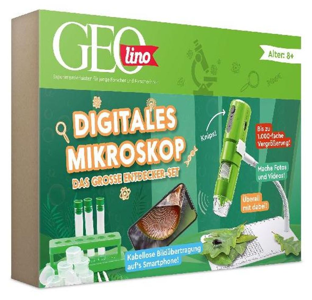 FRANZIS 67184 - GEOLINO Digitales Mikroskop, das große Produktbild 