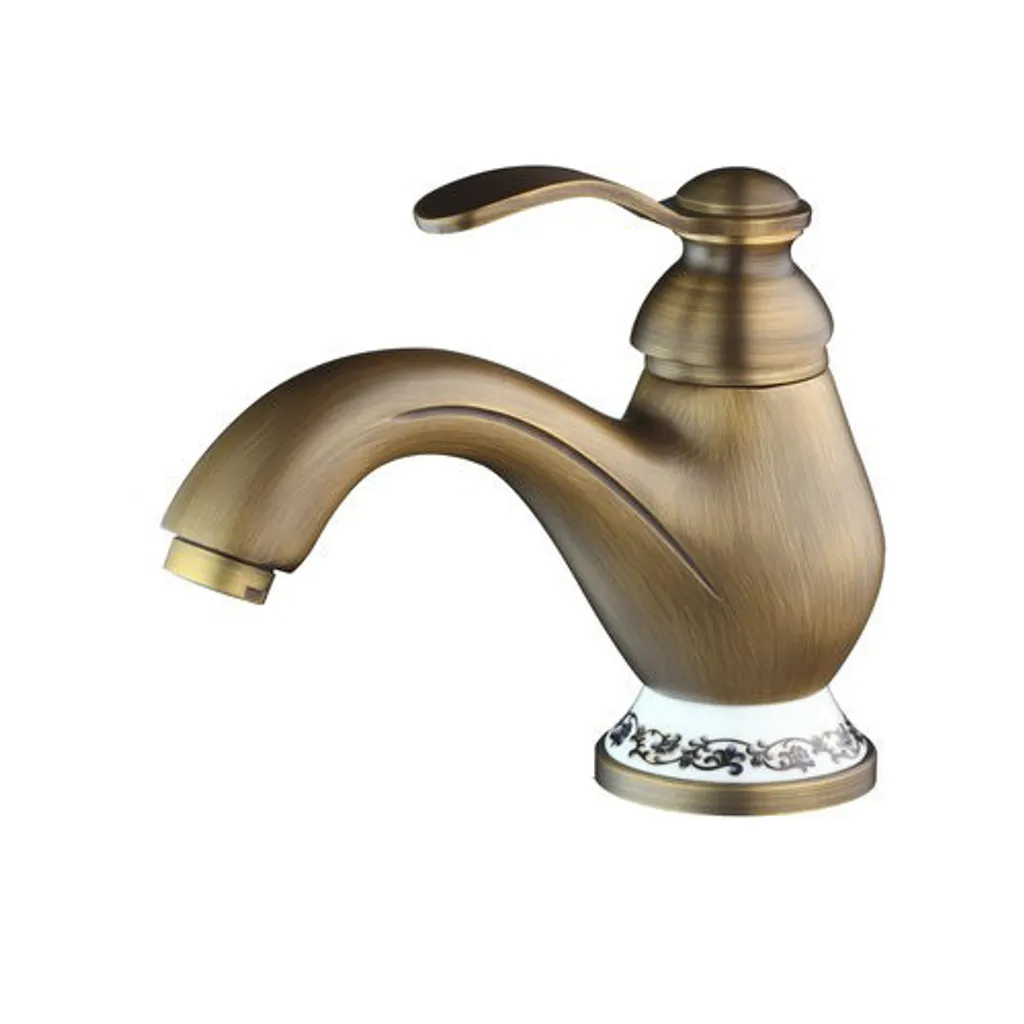 Offerta Miscelatore Lavabo KRAN PROTOGENA LAUFERI Ottone Spazzolato - 1