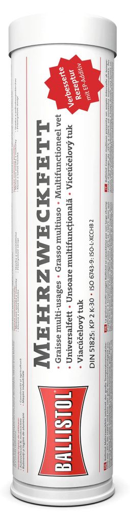 BALLISTOL 25350 Mehrzweckfett Kartusche 400g – Produktbild 